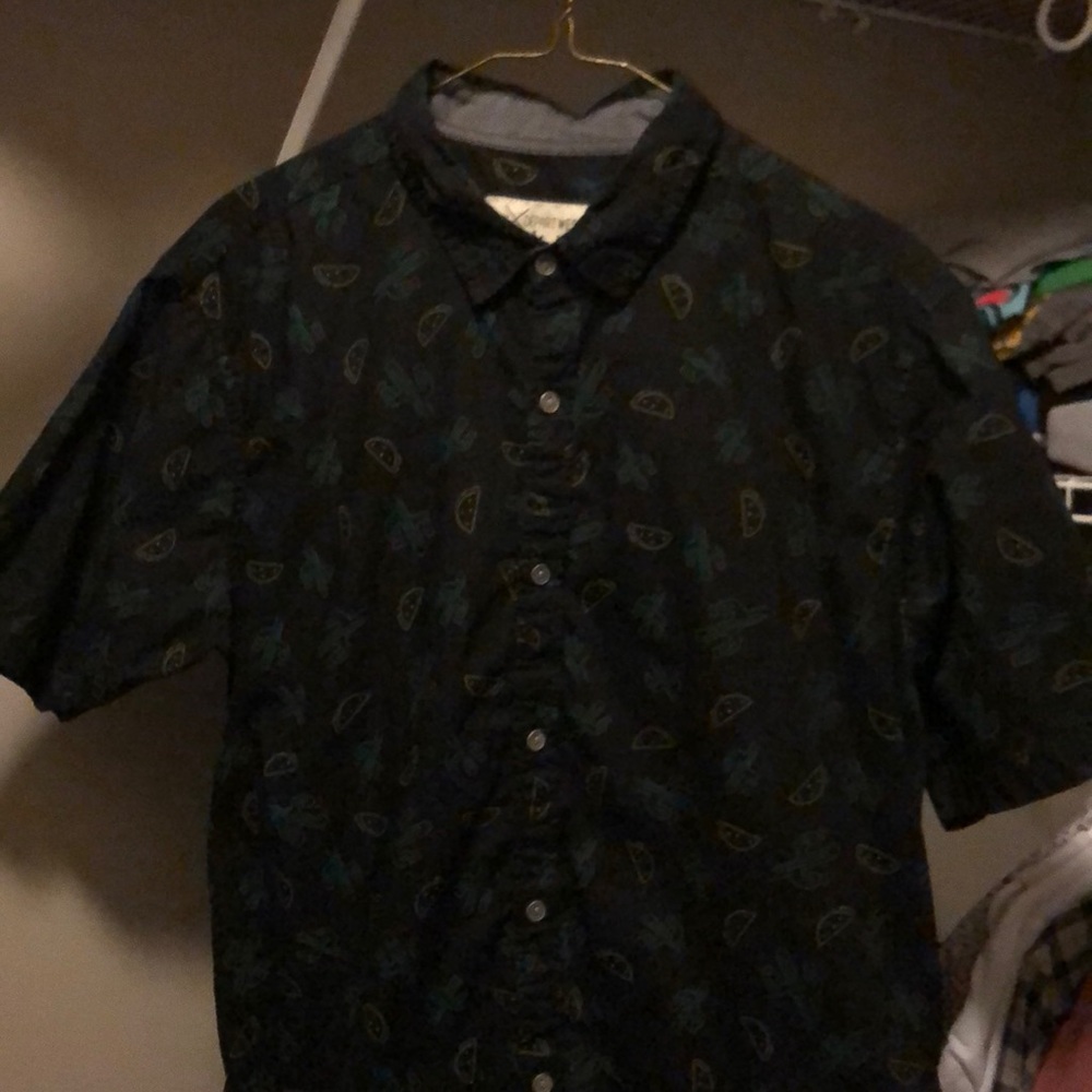 Patterned Button Down